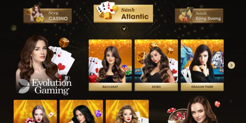 Điểm nét hấp dẫn của sảnh casino Oxbet kịch tính